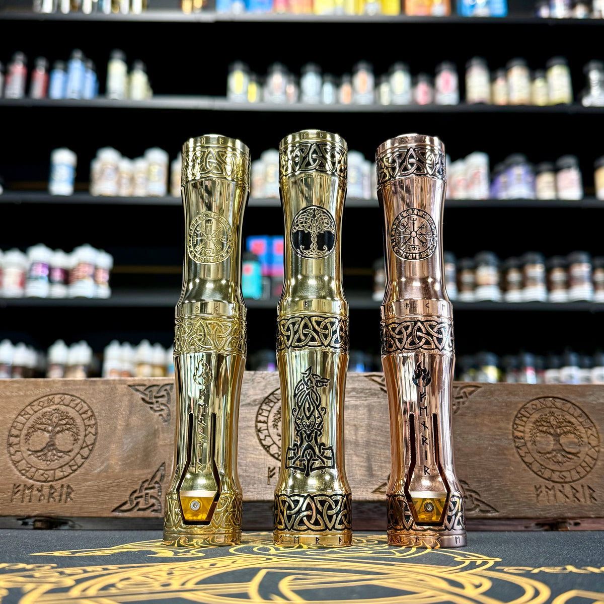 FENRIR FIRE STACK 21700 Mech Mod by Vaping Delights (FLASH SALE)