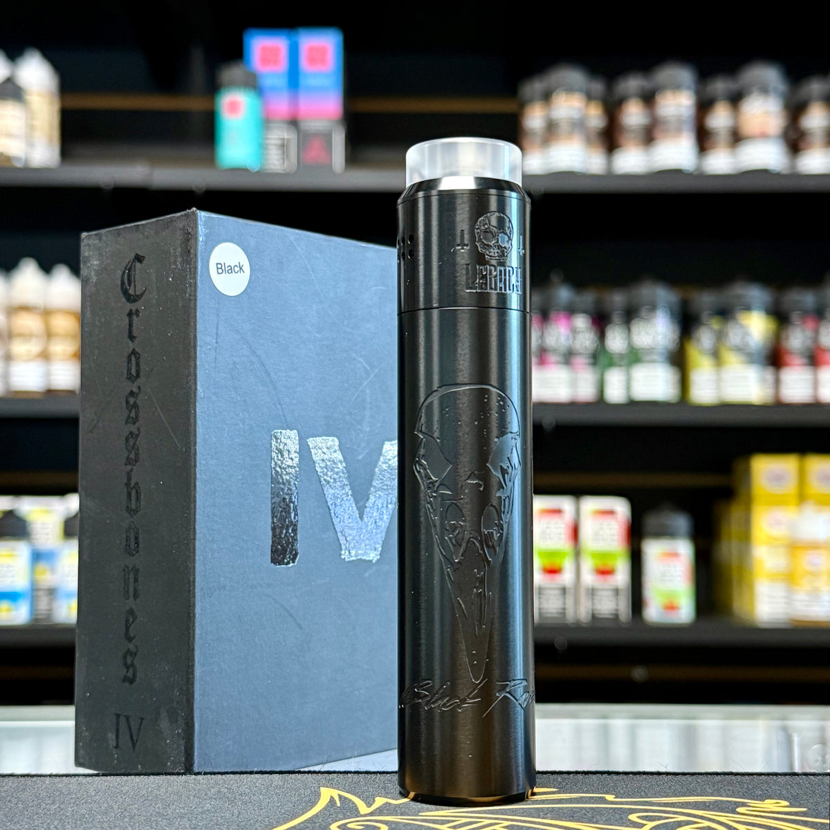 Deathwish Modz - Crossbones V4 Mech Kit w/ Unholy V3 RDA (LEGACY SERIES)