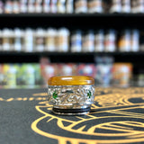 HATI/PILAK HARI Stones Silver Drip Tip by 2JNT Philippines