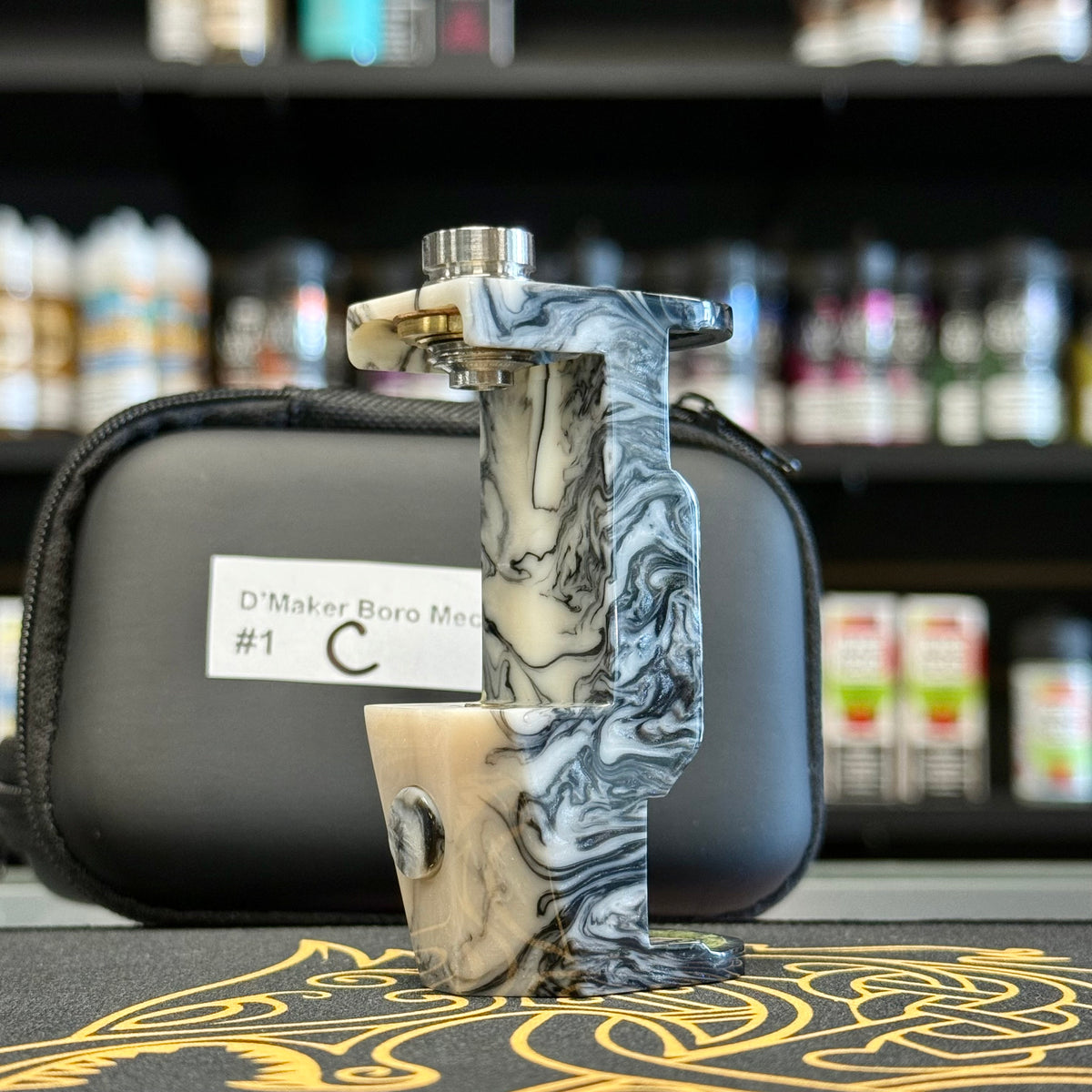 Boro Mech Resin Mod by D'Maker (Vaping Delights Exclusive)