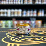 HATI/PILAK HARI Stones Silver Drip Tip by 2JNT Philippines