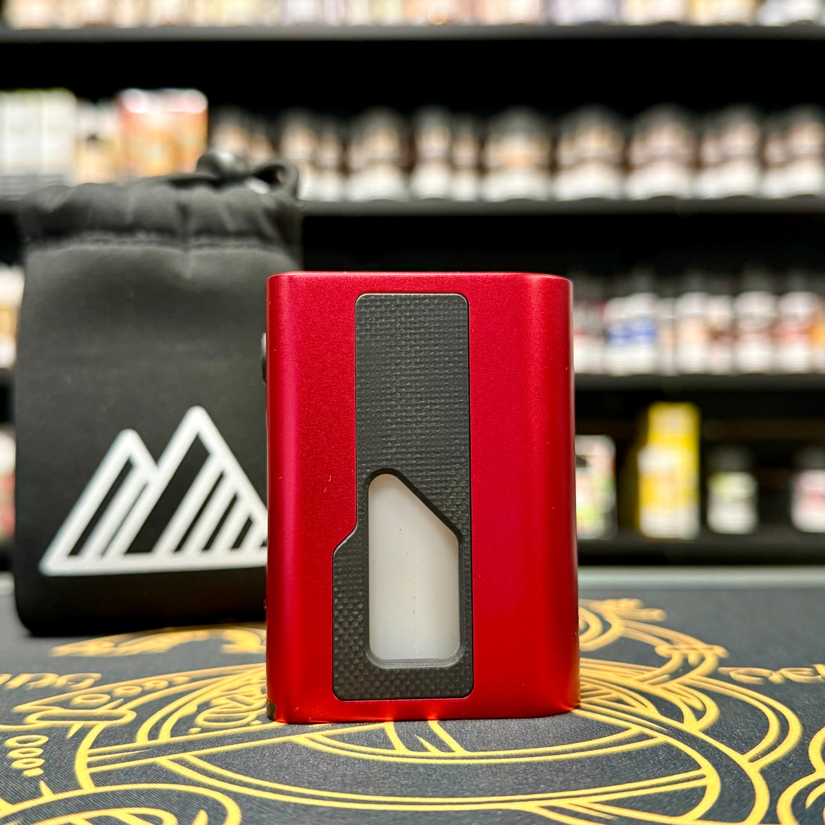 Crevasse 18R (Aluminum) 18650 Squonk Mod - Snow Cap Mods