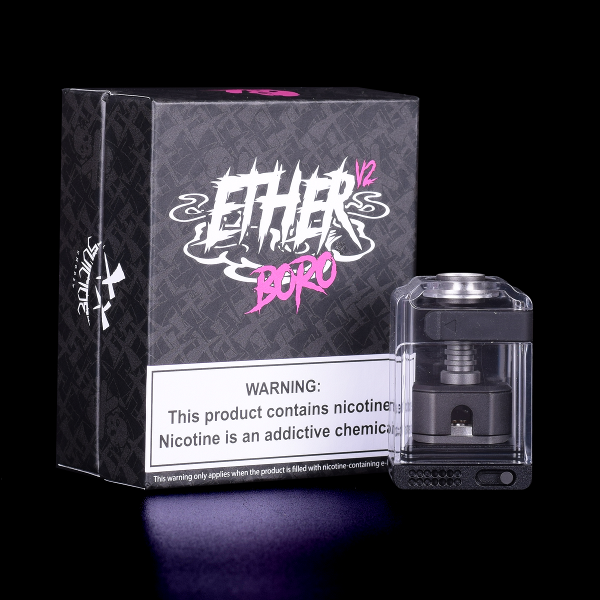 Ether V2 Boro RBA Kit - Suicide Mods X Vaping Bogan