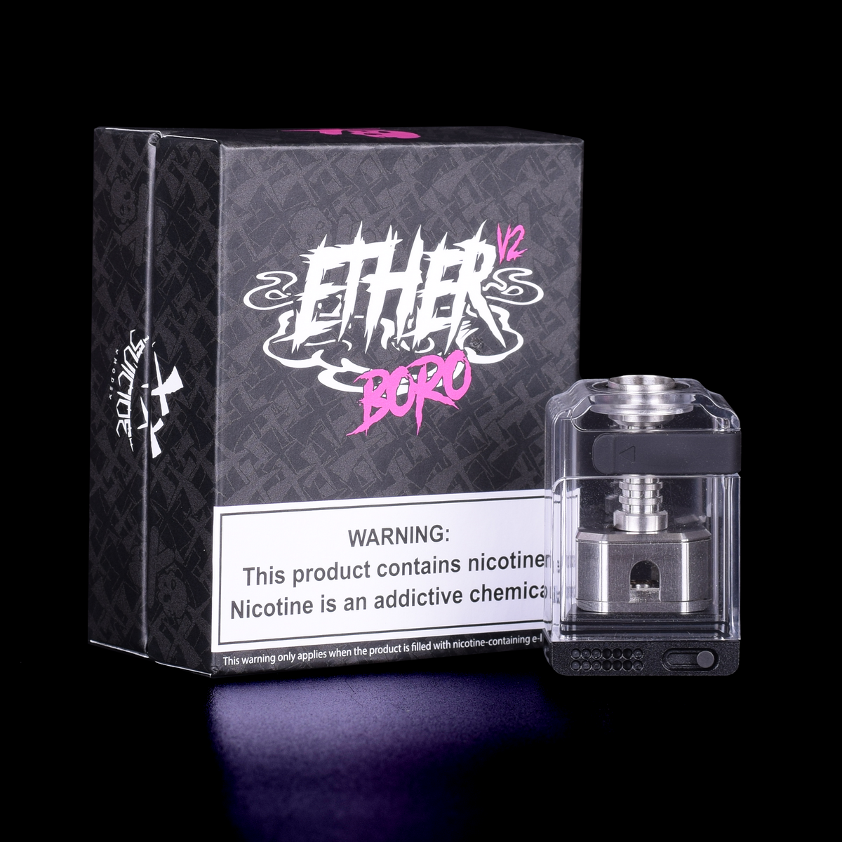 Ether V2 Boro RBA Kit - Suicide Mods X Vaping Bogan