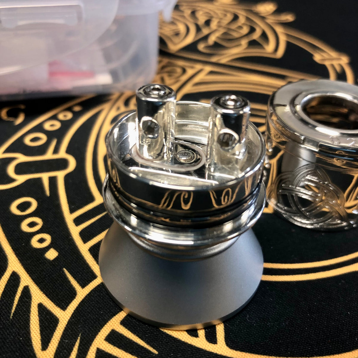 PILAK HARI V3.5 (Gungnir Edition) 30mm RDA (SILVER) by 2JNT Philippines