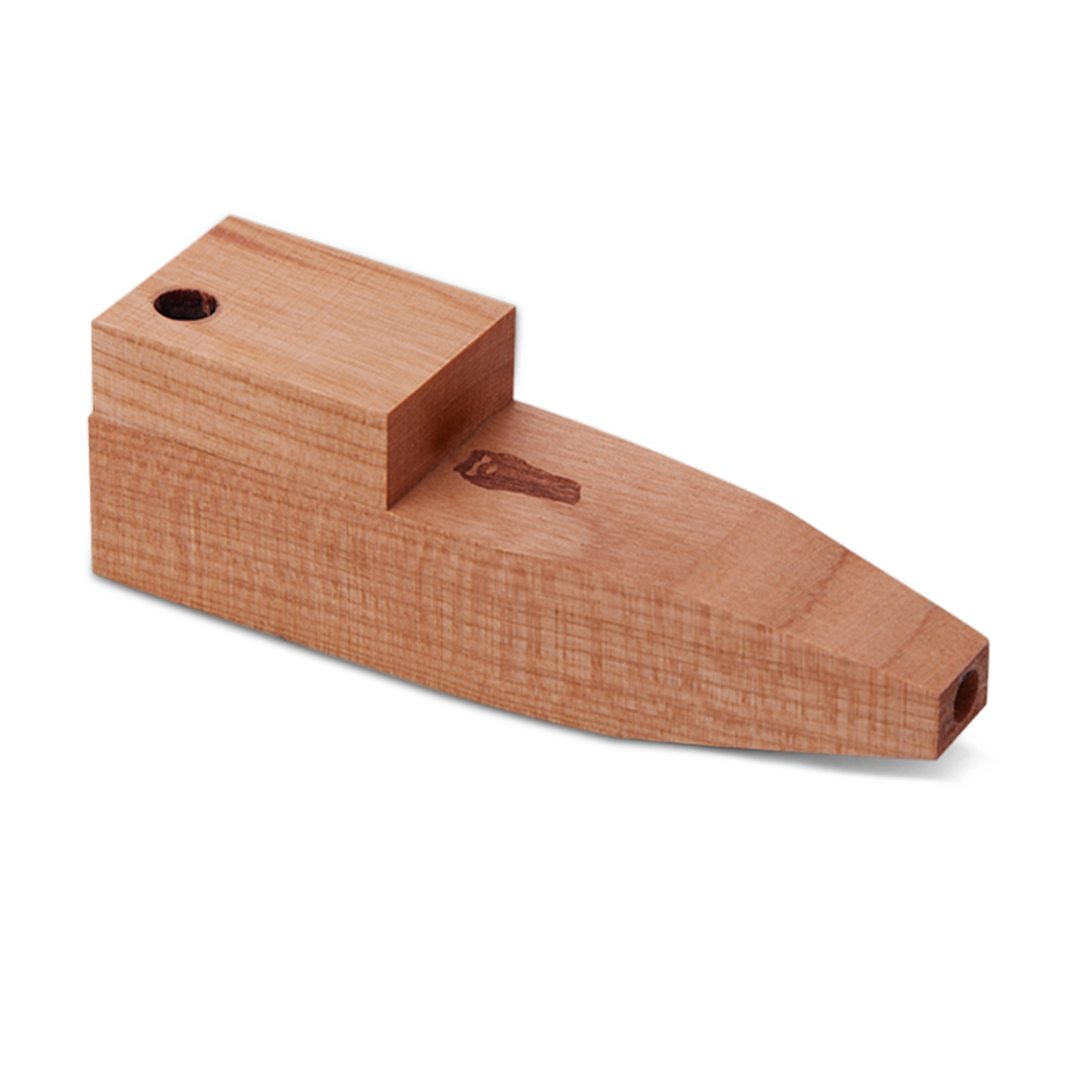 Bearded - Square Wood Pipe w/ Lid