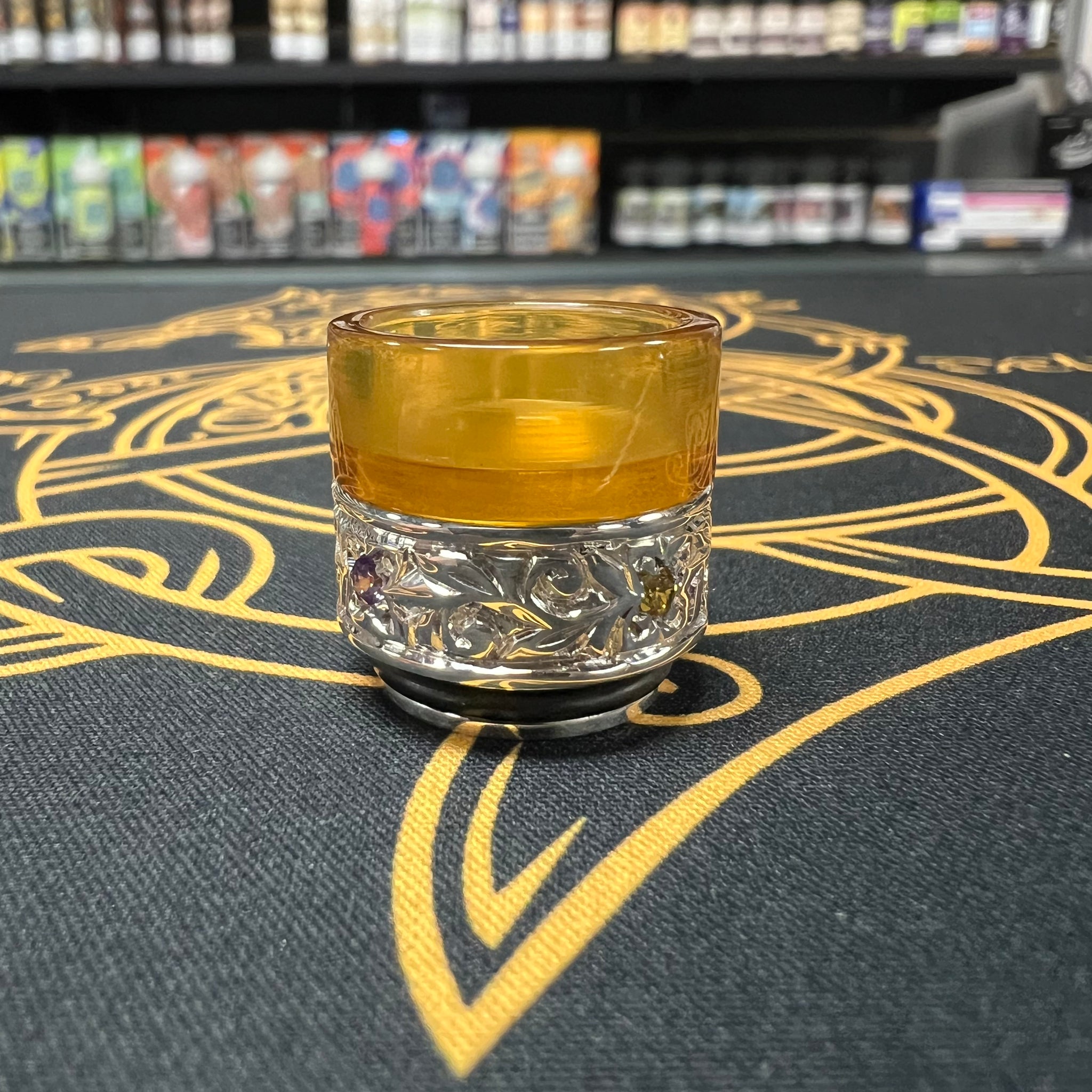 HATI/PILAK HARI Stones Silver Drip Tip by 2JNT Philippines