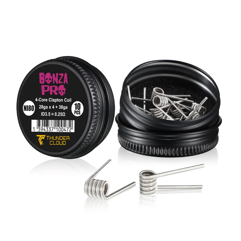 Bonza Pro Clapton Coils by ThunderCloud (10pc/box)