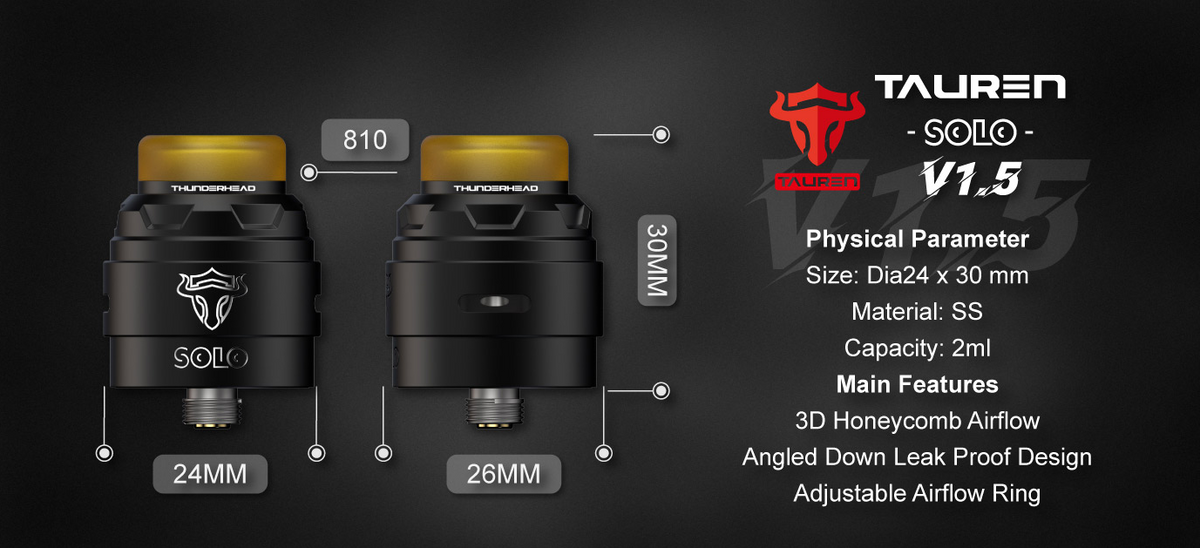 Tauren Solo RDA V1.5 by ThunderHead Creations