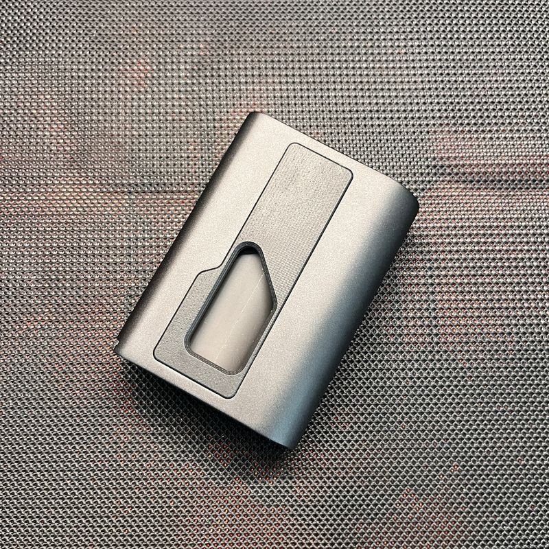 Crevasse 18R (Aluminum) 18650 Squonk Mod - Snow Cap Mods