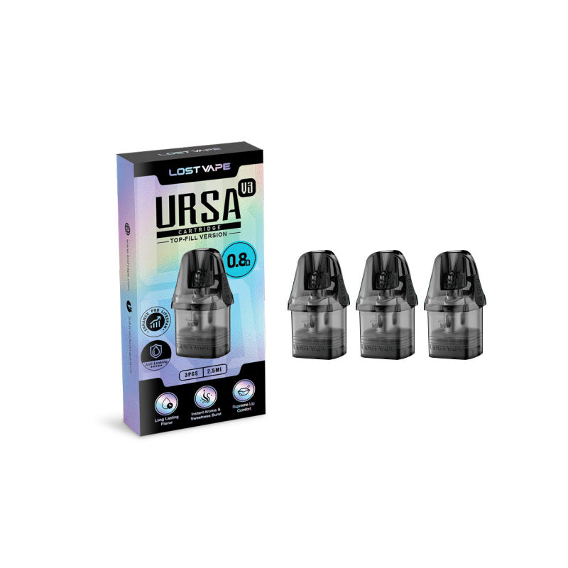 Lost Vape Ursa Replacement Pods 3pk
