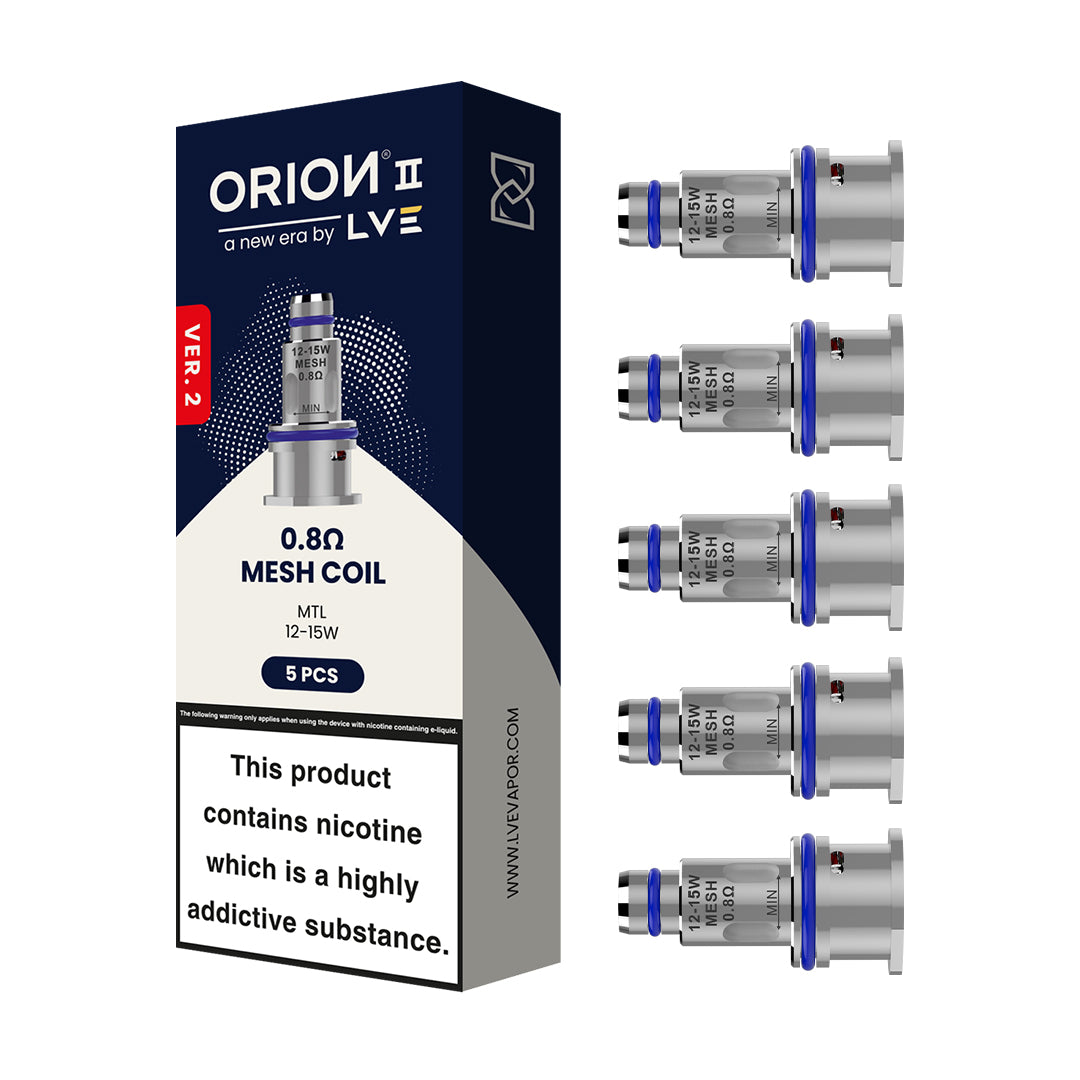 LVE Orion II Pro (V2) Replacement Coils 5pk