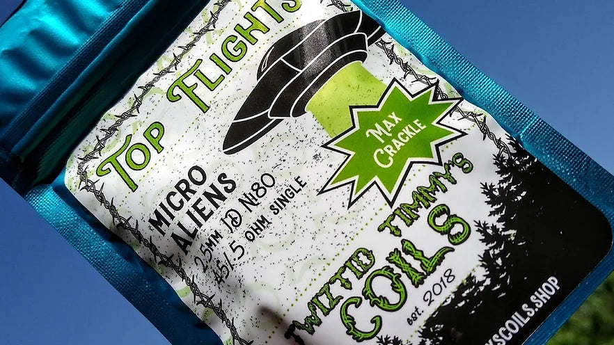 Top Flight Micro Aliens  (.45/.5 ohm Single) - Twiztid Timmy Coils