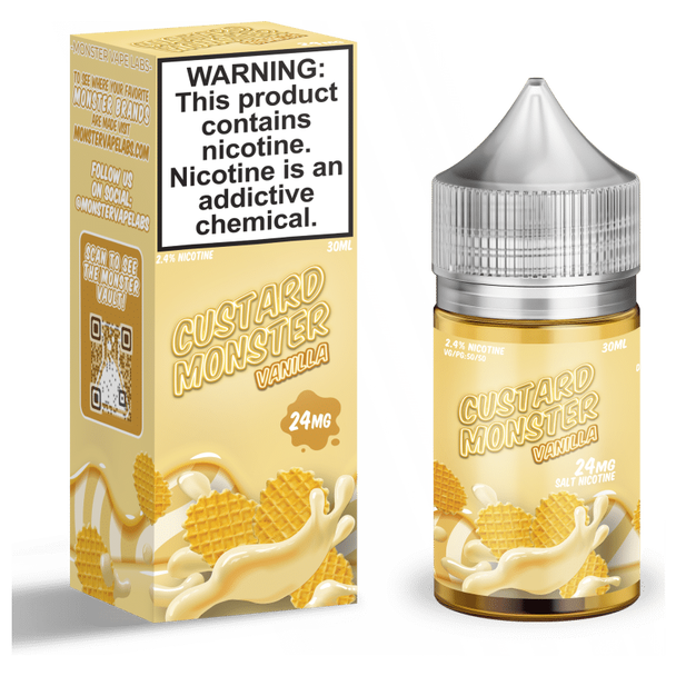 Custard Monster Salt - Vanilla