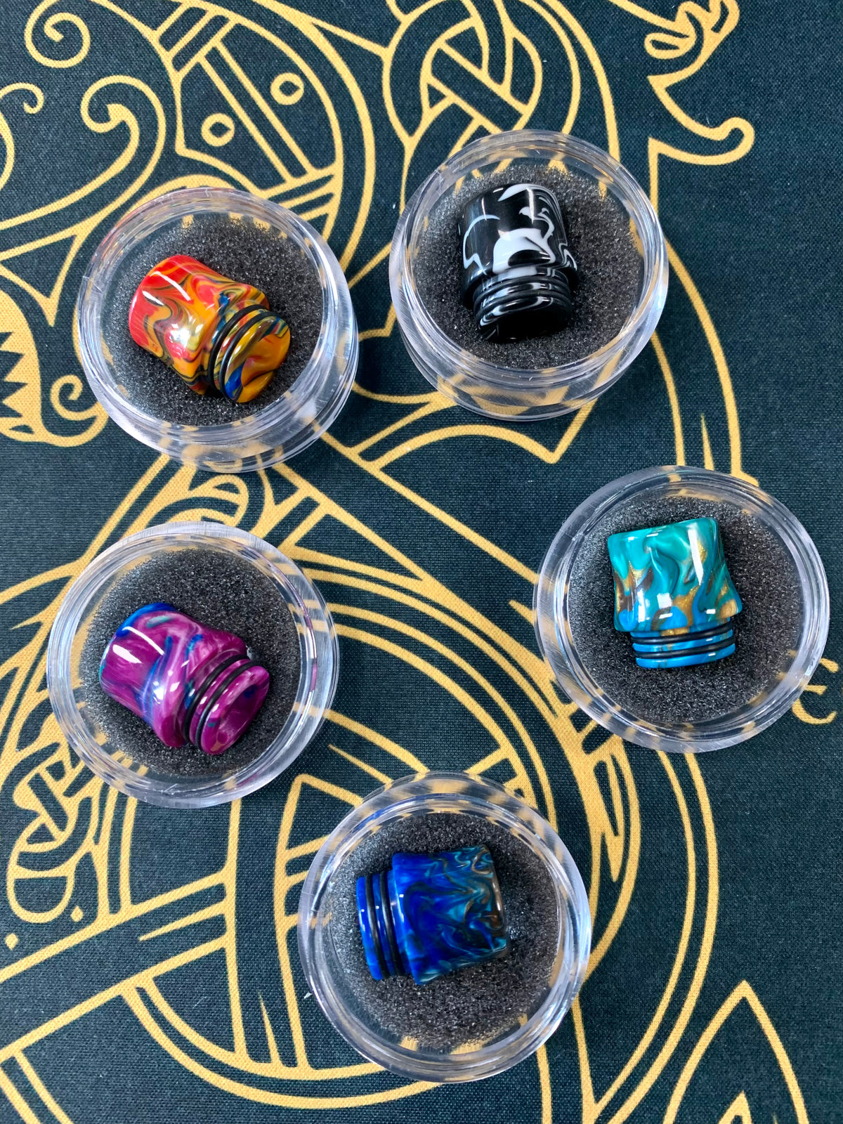 810 Resin Drip Tip - Smoky Resin #364