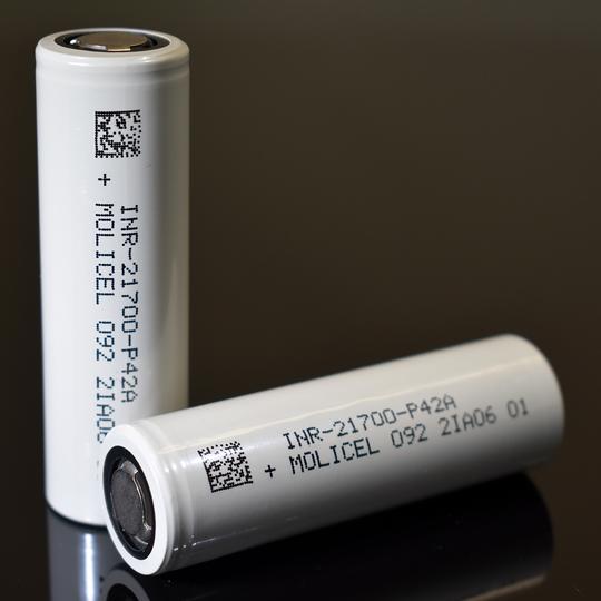 MOLICEL 21700 P42A 4200MAH 45A BATTERY (Single)