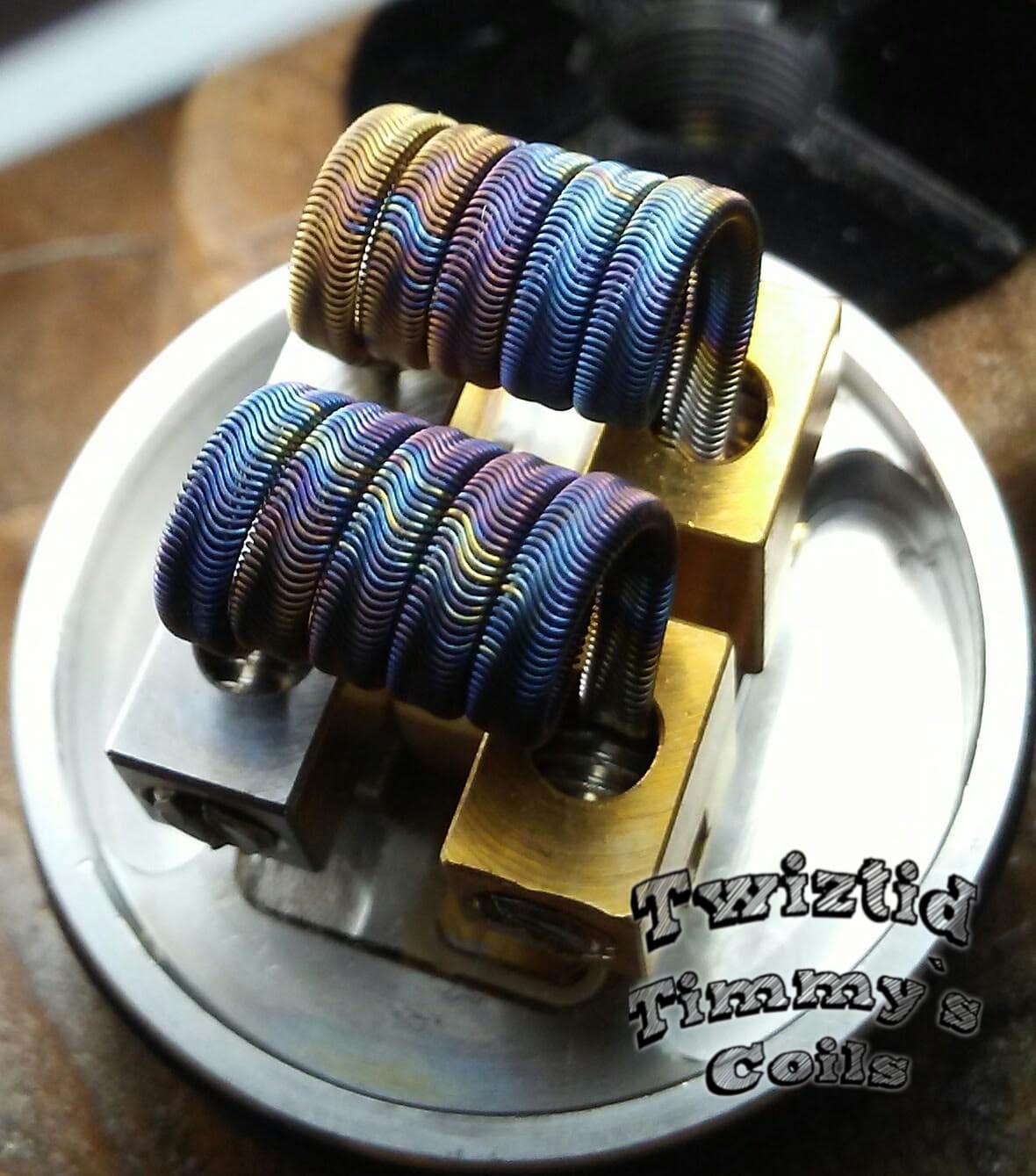 Ni90 Fraliens  (5 wrap 3.5mm / .08ohm) - Twiztid Timmy's Coils
