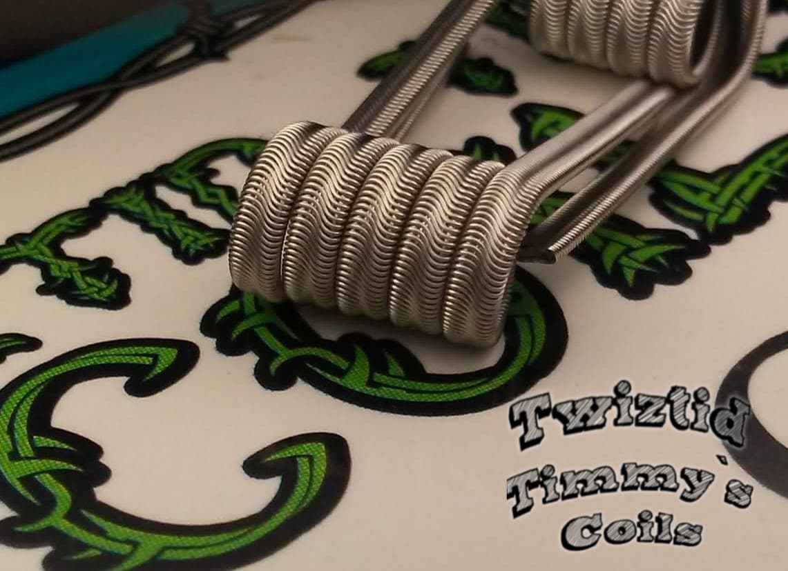 Ni90 Fraliens  (5 wrap 3.5mm / .08ohm) - Twiztid Timmy's Coils