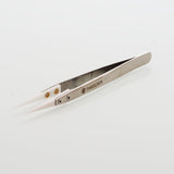 Straight Ceramic Head Tweezers - ThunderHead Creations