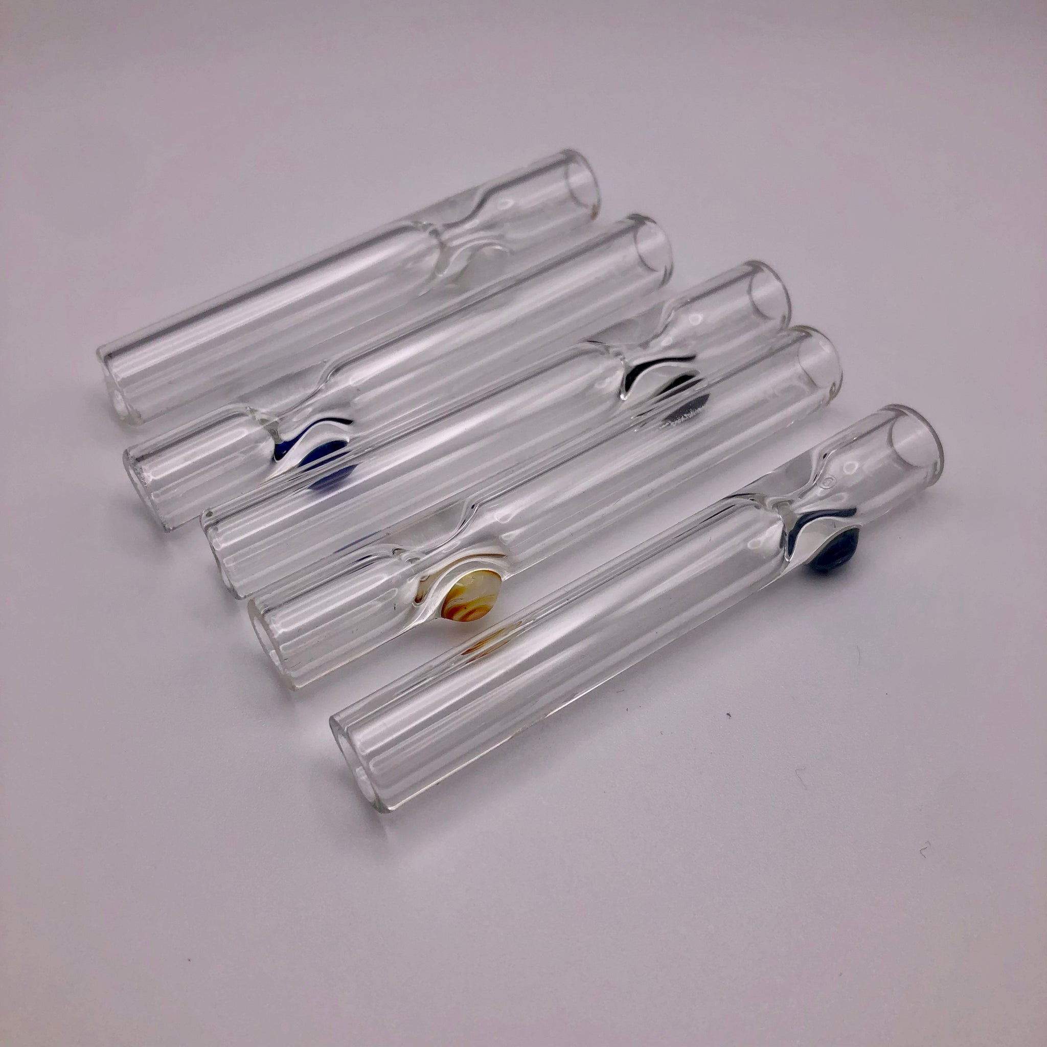 Onesies 3.5" Glass Chillum - Reading Glass Militia