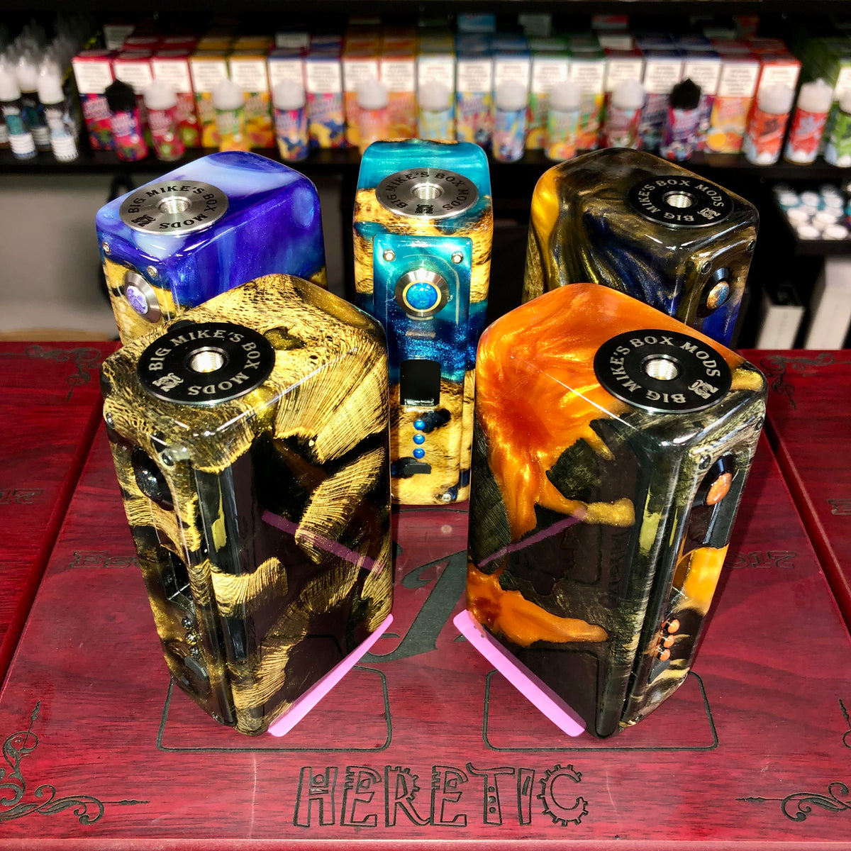DNA250C 1800mAh 3s Crossbreed Heretic Stabwood Hybrid - Big Mike Mods