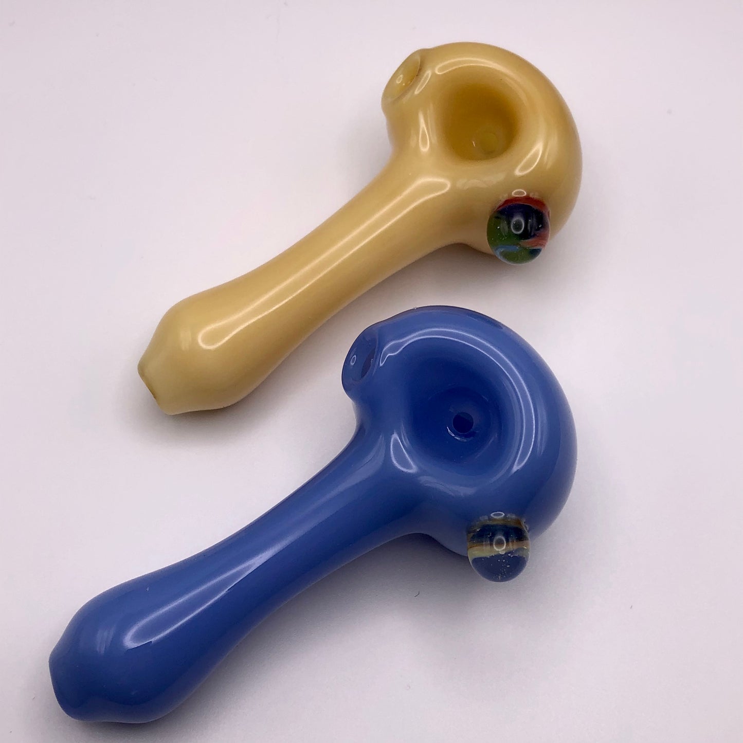 Mini 4" Hand Pipe - Reading Glass Militia