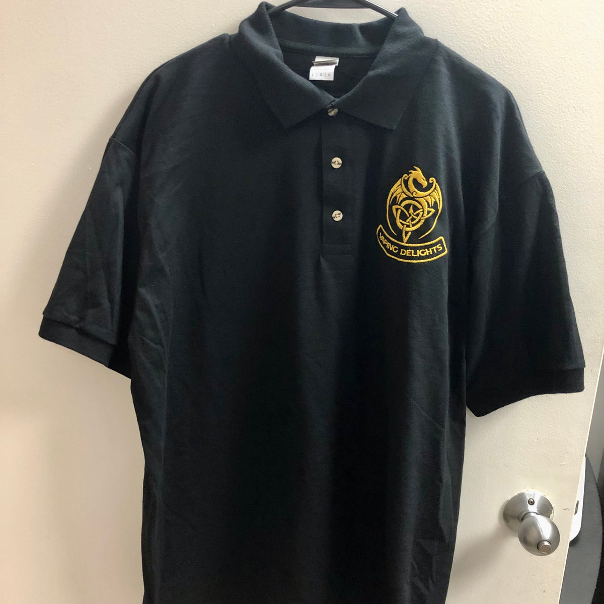 Vaping Delights Embroidered Polo Shirt